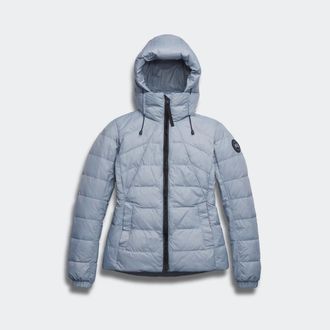 Canada Goose Abbott Hoodie Black Disc (Women, Light Ozone Blue, XS)