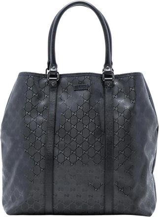 Gucci Pre-owned Tote Bags, female, Black, Size: ONE SIZE Pre-owned Tote Bag