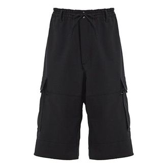 adidas Y-3 Classic Refined Wool Stretch Cargo Shorts Black FN3401