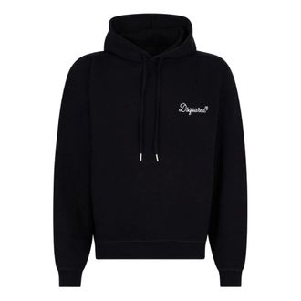 Dsquared2 Hoodies, male, White, Size: XL Sweatshirt with logo