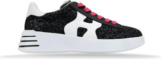 Hogan Glitter Lace-Up Womens Trainers