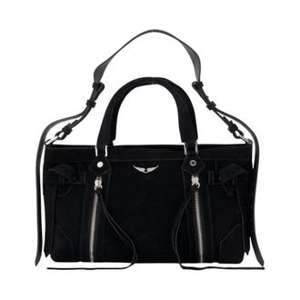 Zadig&Voltaire Dames, Tassen, Zwart, Maat: ONE Size Leer