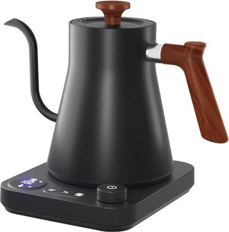 OEM Hervidores El&eacute;ctricos, Hervidor El&eacute;ctrico De Cuello De Cisne, Control De Temperatura De &plusmn;1 &deg;f, Interior De Acero Inoxidable, Calentamiento R&aacute;pido, Par