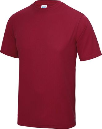 Just Cool Just Cool Mens Performance Plain T-Shirt (XXL) (Red hot Chilli)