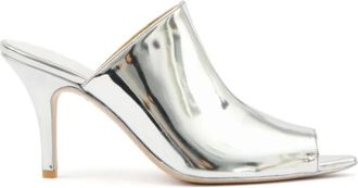 Maison Margiela Sandaal - Dames - Muiltjes - Grijs - 38 EU - Leer - Schoenen