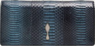 Christian Louboutin Bettina Clutch Bag in Watersnake Leather