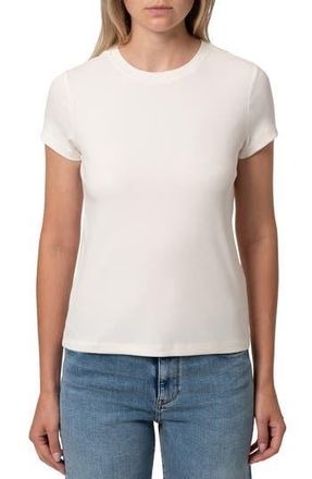 Mavi Tencel Lyocell Blend Rib T-Shirt in Coconut Milk at Nordstrom Rack, Size Medium