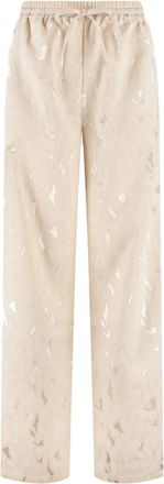 Amaya Amsterdam Mavis Broek - Dames - Wijde Broeken - Wit - XS - Broeken