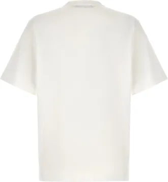 Dolce & Gabbana Logo-Patch Cotton T-Shirt - White