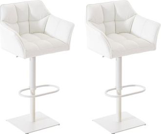 Clp Clp - Set De 2 Taburetes De Bar Damaso Blanco Blanco