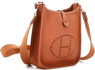 Hermès Evelyne Bag Gen III Clemence TPM crossbody bag - Bruin
