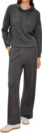 Rails Ellery Wide Leg Pants In Charcoal