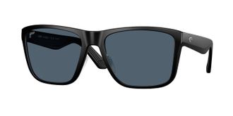Costa Mens Los Alijos Polarized Sunglasses 580P In Matte Black Gray
