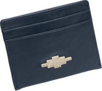 Pampeano Rombo Card Slip in Navy/cream at Nordstrom