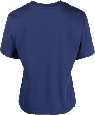 Peuterey Graffiti-Print Cotton T-Shirt - Blue