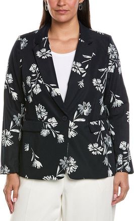 Tahari by ASL Plus Sateen Blazer