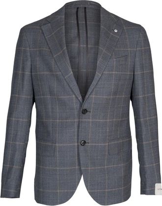 L.B.M. 1911 Hombre, Trajes, Gris, Talla: M