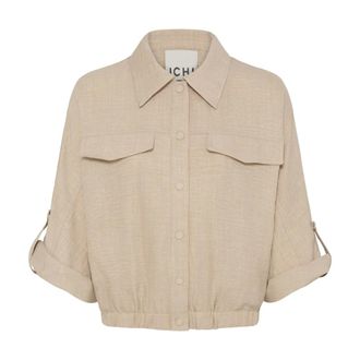 Ichi Chaquetas - Jackets - Mujer - Beige - XL