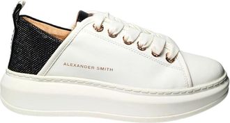 Alexander Smith Pelle Sneaker - Dames - Sneakers - Wit - 36 EU - Leer - Schoenen