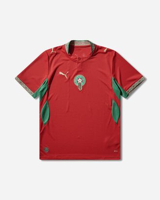 Puma Men s Morocco 2026 Home Jersey Fast Red / Victory Gold