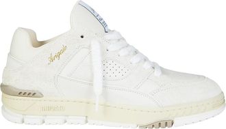 Axel Arigato Area Lo Fluffy Sneaker - Heren - Sneakers - Beige - 44 EU - Leer - Schoenen