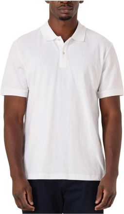 Scotch & Soda Tops, Heren, Wit, L, Heren Logo Pique Polo Shirt