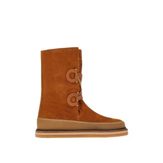 Ferragamo Ferragamo Celeno Womens Boots Brown