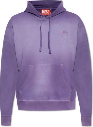 Diesel Hombre, Sudaderas, Púrpura, Talla: S