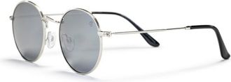 Cheapo Liam Mirror S3 Sonnenbrille - Unisex | grau/wei&szlig;