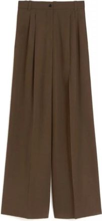 Max Mara Mujer, Pantalones, Marr&oacute;n, Talla: S