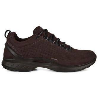 Ecco Ecco Biom Fjuel 837534 Leather Mens Lace Up Trainers - Mocha - Size:UK 10.5-11