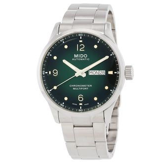 Mido Multifort Automatic Green Dial Mens Watch M0384311109700