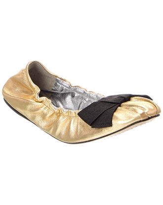 Schutz Suzanne Leather Ballet Flat