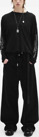 Ann Demeulemeester Jeans Michael - Nero