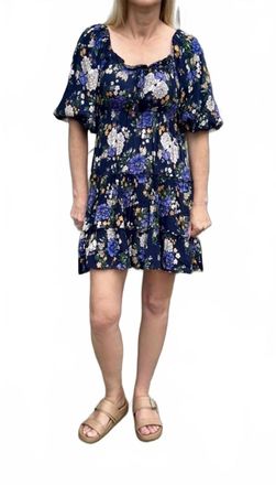 Angie Diana Mini Dress In Blue