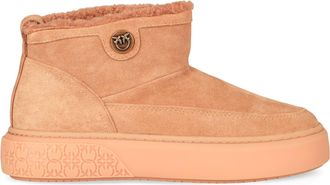 Pinko Yoko Suede Ankle Boots