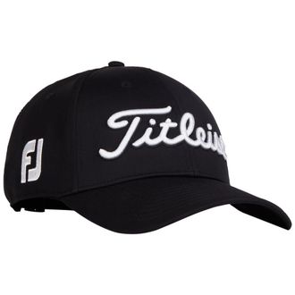Titleist Mens Tour Performance Golf Hat, Black, One size