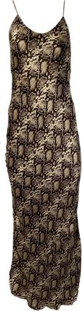 Nili Lotan Nili Lotan Maxi Dress In Animal Print Silk