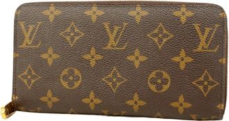 Louis Vuitton Brown Long Wallet (Bi-Fold) (Pre-Owned)