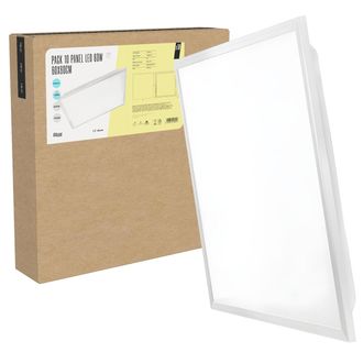 GreenIce Pack 10 Paneles Led 60w 5.400lm 6000&ordm;k 60x60x3cm 40.000h [bx3-lpt-6060-60w-cw]