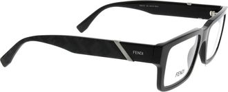Fendi Stijlvolle zonnebril met uniek design - Dames - Brillen - Zwart - ONE Size - Accessoires