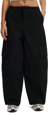 Cotton On Womens Active Woven Balloon Pant in Black at Nordstrom, Size Xx-Small