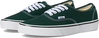 Vans Authentictm Skate Shoes Color Theory Emerald : Mens 11.5 - Womens 13 Medium, Canvas/Leather