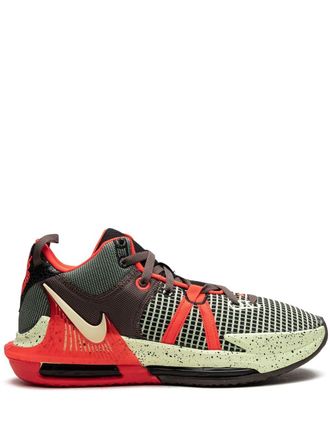 Nike Lebron Witness VII Alligator sneakers - unisex - Rubber/Fabric/Mesh - 7.5 - Black