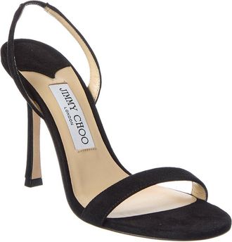 Jimmy Choo London Jenn 100 Suede Sandal