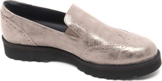 Hogan Route Loafer Schoen - Dames - Loafers - Beige - 37 EU - Leer - Schoenen