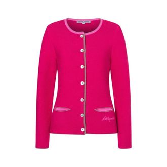 Lieblingsst&uuml;ck Lieblingsst&uuml;ck - Klassiek gebreid vest - Dames - Truien - Roze - Maat: L