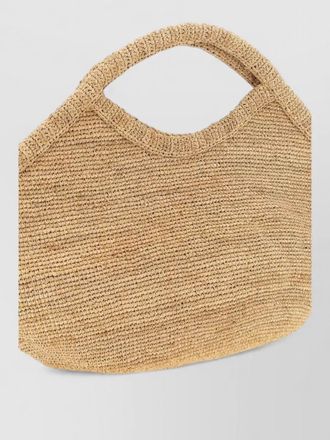 Ibeliv pure woven texture tote bag top handle