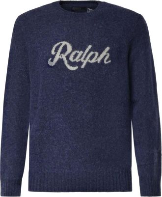 Polo Ralph Lauren Jersey con logo aut&eacute;ntico - Knitwear - Hombre - Azul - 2XL
