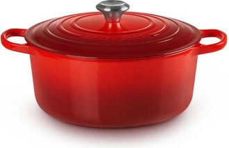 LE CREUSET Cocotte Redonda Le Creuset Evolution 28cm Hierro Fundido Cereza